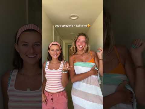 Twinning with your bestie ?? #twinflame #grwm #bff #twining