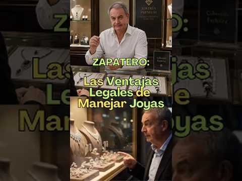 Rodríguez Zapatero: Ventajas Legales de Manejar Joyas: Nacho Abad #shorts #pedrosanchez #españa