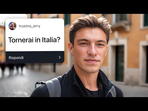 Tornerai in Italia? (Rispondo alle vostre Domande)