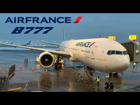 🇨🇦 Montréal YUL - Paris CDG 🇫🇷 Air France Boeing 777  [FULL FLIGHT REPORT] + Lounge  (Economy Class)