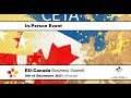 EU-Canada Business Summit 2021 – On stage exclusive interview