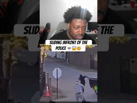 Opps Sliding Infront Of Police #southcarolina #reaction #funny #reels #viral #crime