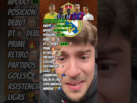 EPISODIO 8 / Universo paralelo con Cristiano Ronaldo #universoparalelo #futbolistas #cr7