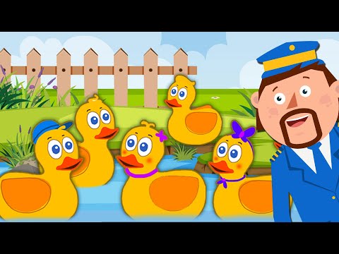 Five Little Ducks | Popular Nursery Rhymes For Babies