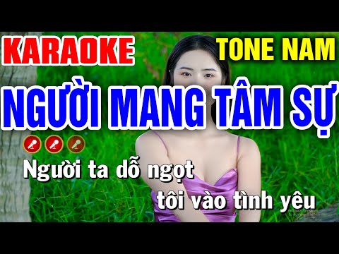 Karaoke Liên Khúc Nhạc Sống Tone Nam ❖ NGƯỜI MANG TÂM SỰ | Bến Tình Karaoke