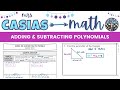 Adding and Subtracting Polynomials Explained