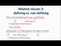 Understanding Relative Clauses