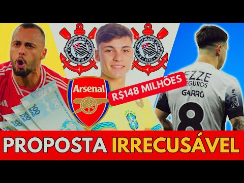 🚨VENDA "ACEITA" POR R$148 MILHÕES! MARTELO BATIDO POR DUPLA E+ | AS ÚLTIMAS NOTÍCIAS DO CORINTHIANS