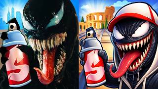 Subway Surfers Rome 2026 Festive Jake Unlocked Marbleous vs Subway Spider Venom Hero Run Gameplay HD