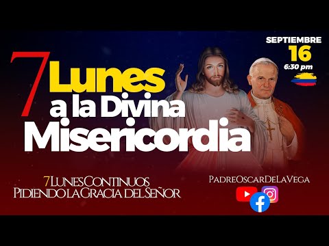 EN VIVO🔴Lunes de la Divina Misericordia I Rosario,Santa Misa y Coronilla a la Divina Misericordia