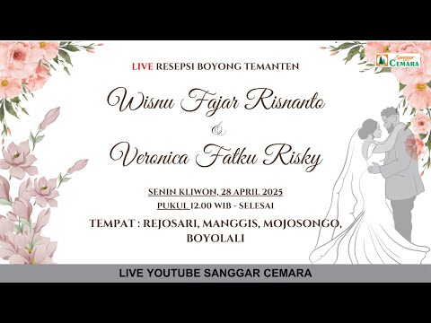 Live Boyong Temanten. Pernikahan Wisnu Fajar Risnanto & Veronica Fatku Risky