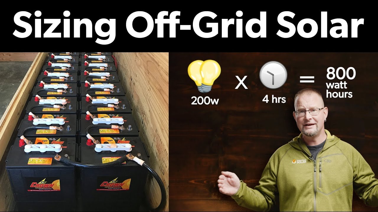 How to Size My Off-Grid Solar System & How Much Does it Cost?