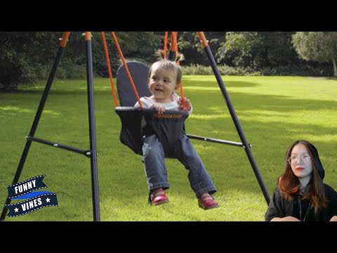 TOP Funny Videos of Babies Playing Unsuccessfully on Swings #2 | Funny Vines