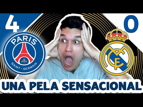 PSG 4 REAL MADRID 0💥SEMIFINAL MUNDIAL de CLUBES 2025 💥SE ACABÓ LA MENTIRA💥