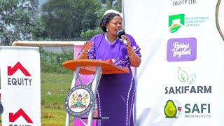 Gathoni wa muchomba lectures Ruto live on camera 