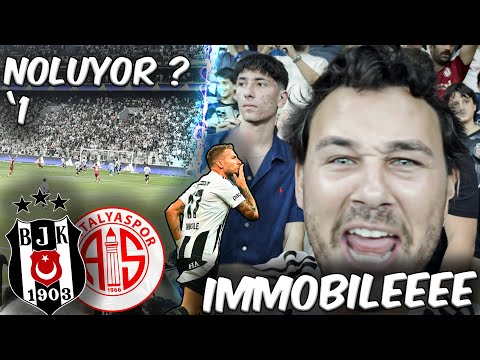 İMMOBİLE VE RAFA COŞTU BEŞİKTAŞ LİDERLİĞE KOŞTU🦅 BEŞİKTAŞ 4-2 ANTALYASPOR  #beşiktaş