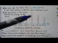Exploring Line Plots and Tally Tables