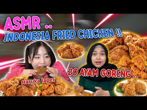 HARUKA RICIS MAKAN AYAM TERBANYAK!! Mukbang Karna Laper ..