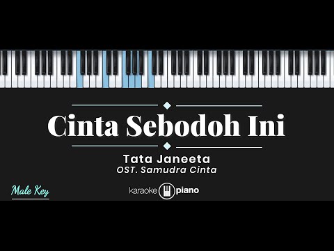 Cinta Sebodoh Ini OST. Samudra Cinta – Tata Janeeta (KARAOKE PIANO – MALE KEY)