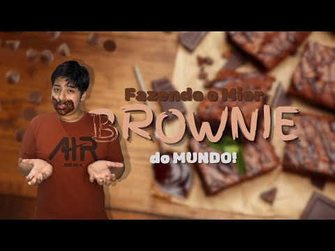 Fazendo o mior BROWNIE do MUNDO!