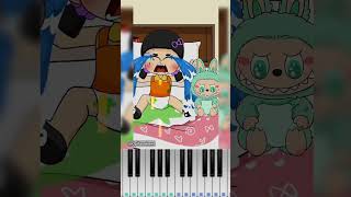 Squid game 3 x Labubu stories (Cheol-su x Young-hee x Labubu) @Opilasokewt - Piano Tutorial