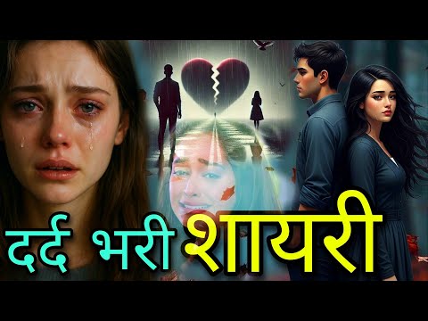 रुला देने वाली दर्द भरी शायरी विडियो || dard bhari Shayari | bewafa dard Shayari 2025 | gham Shayari