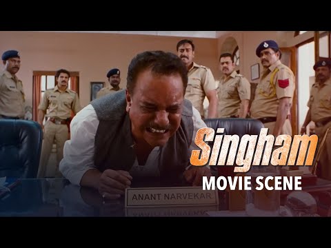Action Unleashed: Ajay Devgn and Rohit Shetty's Blockbuster Singham Movie's Thrilling Moments