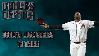 Dbacks Lose Series vs Twins