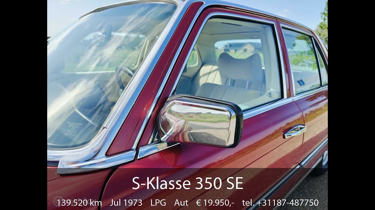 Video-Vorschau von: Mercedes-Benz 350 SE (1973)