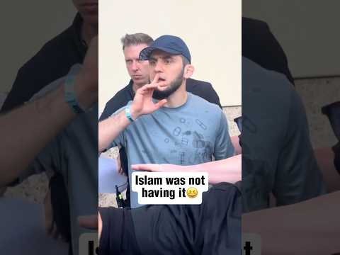 Islam Makhachev getting frustrated with fans😅