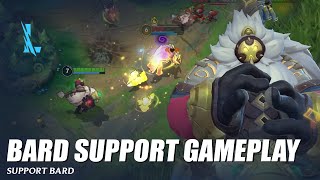 Bard Support Gameplay - Wild Rift