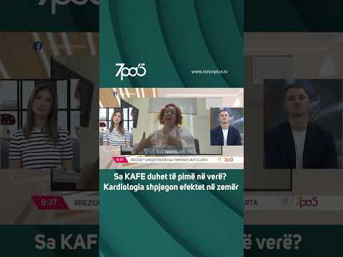 Sa KAFE duhet të pimë në verë? Kardiologia shpjegon efektet në zemër - 7pa5