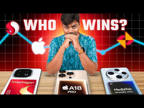 சபாஷ் சரியான போட்டி 🤯 🎖️ Apple vs Snapdragon vs MediaTek 🔥🔥 Best FlagShip Processor for 2025 ?