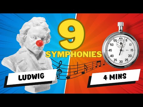 😲 Beethoven 9 Symphonies in 4 Mins | Rainer Hersch Orkestra 👏🏻👏🏻👏🏻