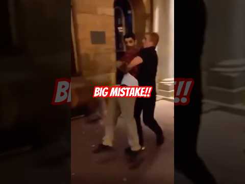 Cocky ‘Tough Guy’ Gets Humbled By Bouncer!😳