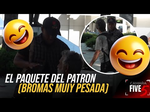 EL PAQUETE DEL PATRON (BROMAS MUIY PESADA) 🤣