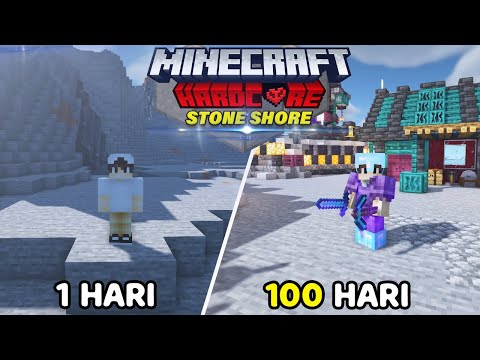 100 Hari di Minecraft Hardcore 1.18.1 Stone Only!