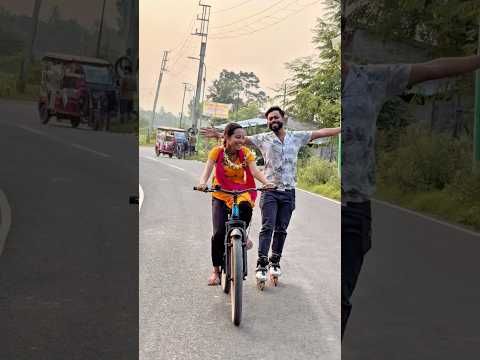🥶😤 #skating #road #cycle #girl #reaction #funny #shortvideo #youtubeshorts #viralshort #viralvideo