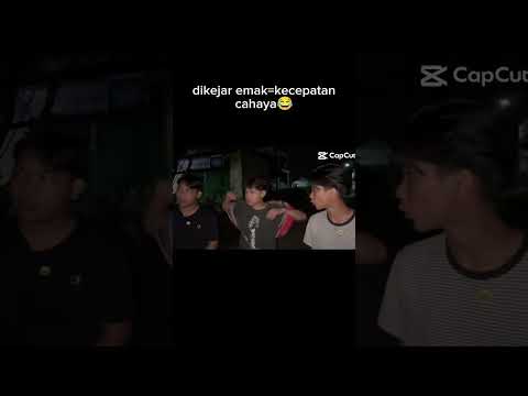 giliran dikejar emak kecepatanya kecepatan cahaya #fypシ゚viral #bismilahrame #komedi #ompedvisual