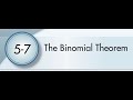 Expanding Binomials with Pascal's Triangle