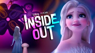 Inside Out perspective of Queen Elsa from Frozen | Forest Spirit Frozen 3 [Fanmade Scene]