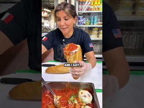 The VIRAL Italian ice cream cone from G&R DELI #foodie #italianfood