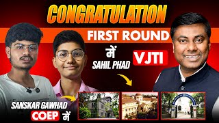 "VJTI & COEP मिल गया FIRST ROUND में! Students ने कर दिखाया 🔥 | Mukesh Sir Magic!" #pgmn