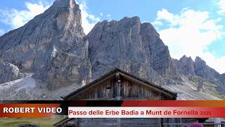 Dal Passo delle Erbe Val Badia a  Munt de Fornella 2025