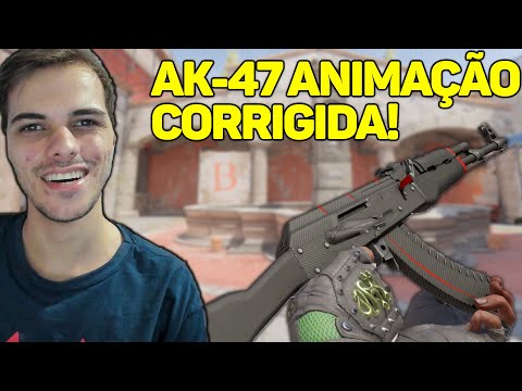 ATUALIZAÇÃO CS2 - AK-47 ANIMAÇÃO NOVA CORRIGIDA!