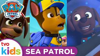 SEA PATROL Compilation 🌊🐳 | 🐶 PAW PATROL ⛑️ | Season 5 | Best Episodes and Moments | TVOkids