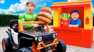 Adam Sirve a Clientes Muy Especiales en McDonald's