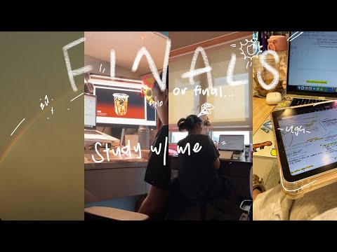 FINAL(s) pt 2 ☹️🥲 study with me DEMOTIVATED for FOOD SCIENCE MODULE 🌾 AAAA