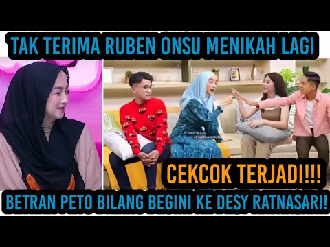 Tak Terima Ruben Onsu Menikah Lagi Secepat itu Betran Peto Bilang Begini Ke Desy Ratnasari!