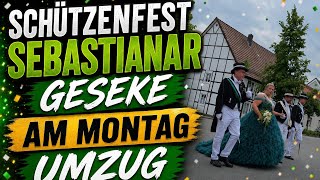 Sebastianer Schützenumzug Geseke am Montag 2026